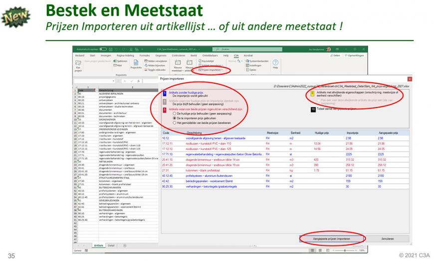 C3Admin met Office nieuwe release 2024